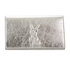 Large Belle De Jour Clutch, &pound;375, Handbags, Silver, Leather, Front view